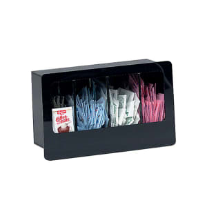 472-FMC4 Condiment Organizer w/ (4) Bins - Black