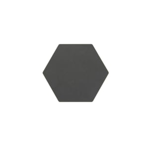 317-0200908HEX02 Hexagon Serving Board - 9" x 8", Paper Composite, Slate