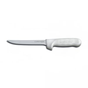 135-01543 SANI-SAFE® 6" Boning Knife w/ Polypropylene White Handle, Carbon Steel