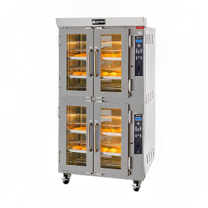 013-JA12SL2403 JetAir Double Full Size Electric Convection Oven - 21.5 kW, 240v/3ph 