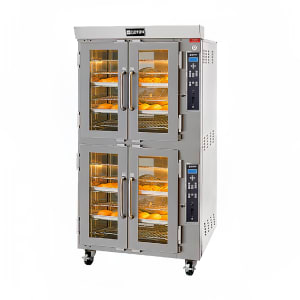 013-JA12SL2083 JetAir Double Full Size Electric Convection Oven - 21.5 kW, 208v/3ph 