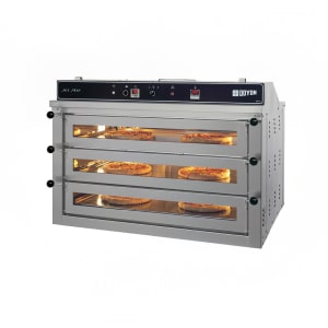 013-PIZ6GLP Triple Deck Countertop Pizza Oven, Liquid Propane