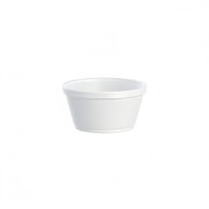 538-8SJ20 J Cup® 8 oz Insulated Foam Food Container - White