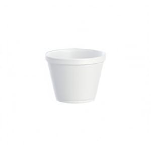 538-12SJ20 J Cup® 12 oz Insulated Foam Food Container - White