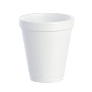 538-6J6 J Cup® 6 oz Insulated Foam Cup - Polystyrene, White