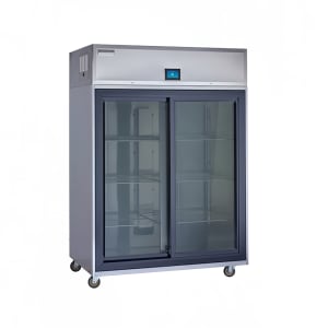 032-GAR1PG 27 2/5" One Section Reach In Refrigerator, (1) Right Hinge Glass Doors, 115v