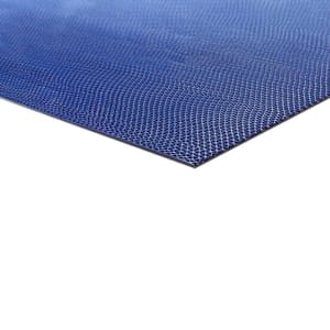 292-1042R450BLU Aqua Safety Runner - 4' x 50', Vinyl, Blue