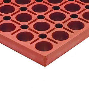 292-4420RS VIP Duralok Mat - Single, 3' x 5', Red
