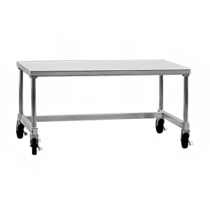 098-12472GSC 72" x 24" Mobile Equipment Stand for General Use, Open Base