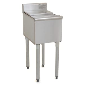 241-B12IC18 1800 Series 20" x 12" Drop In Ice Bin w/ 14 lb Capacity - Insulated, Stainless