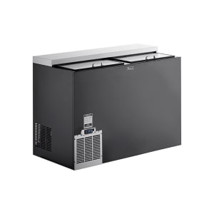199-FR48RT3 2 Section Glass Chiller w/ 214 Mug Capacity, Black, 120v