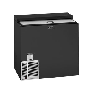 199-FR36RT3 2 Section Glass Chiller w/ 142 Mug Capacity, Black, 120v
