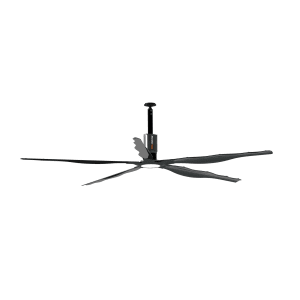561-MFST08BK 96" Style Series Ceiling Fan - Black, 104-277v