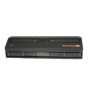 561-AC106012BK 60" Unheated Air Curtain - (2) Speeds, Black, 120v/1ph