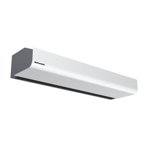561-ACKE6048 60" Heated Air Curtain - Variable Speeds, White, 480v/3ph