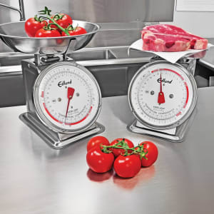 034-HD2DP Dial Type Portion Scale w/ Air Dashpot & Sloped Face, Top Load, Stainless