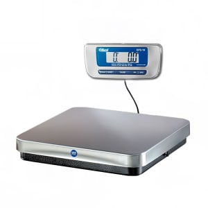 034-EPZ10F 10 lb Digital Pizza Scale w/ Base Mounted Front Tar Button, Stainless