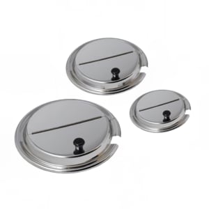 042-4QTLID Round Hinged & Notched Lid For 4 qt Pan