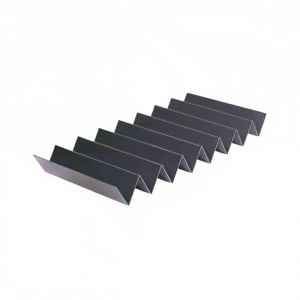 042-8PLTBAG 8 Pleat Hard Coated French Fry Bag Tray