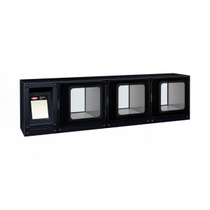 042-F2G22C 4 Compartment Countertop Heated Food Locker - 44 1/8"W x 23 1/8"D x 31 2/3"H, 120v