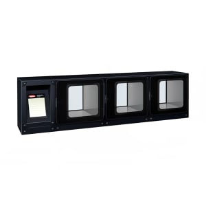 042-F2G32A 6 Compartment Countertop Heated Food Locker - 61"W x 14 5/8"D x 31 2/3"H, 120v
