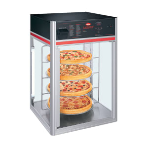 042-FSDT1120QS 22 21/50" Full Service Countertop Heated Display Case  - (4) Tier Rack, 120v
