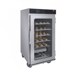 042-FSHC12W1120QS 3/4 Height Insulated Mobile Heated Cabinet w/ (12) Pan Capacity, 120v