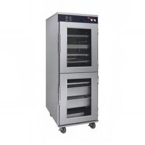 042-FSHC17W1D120QS Full Height Insulated Mobile Heated Cabinet w/ (17) Pan Capacity, 120v