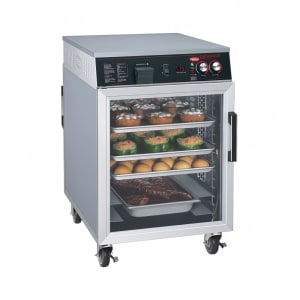 042-FSHC71120QS 1/2 Height Insulated Mobile Heated Cabinet w/ (7) Pan Capacity, 120v