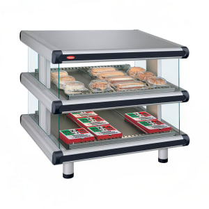 042-GR2SDS30D120 36 1/4" Self Service Countertop Heated Display Shelf - (2) Shelves, 120/208...