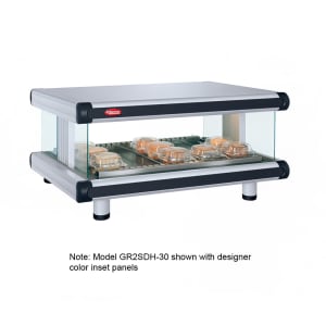 042-GR2SDH60 66 1/4" Self Service Countertop Heated Display Shelf - (1) Shelf, 120v