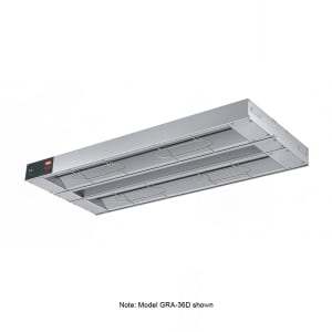 042-GRA60D3120 60" Standard Watts Infrared Strip Warmer - Double Rod, (2) Built In Toggle Control, 120v