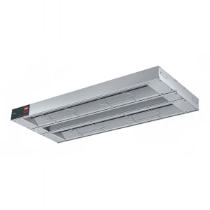 042-GRAH48D3120QS 48" High Watts Infrared Strip Warmer - Double Rod, (2) Built In Toggle Control, 120v
