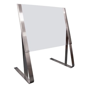 085-7002178 Countertop Protective Shield - 30" x 22", Clear