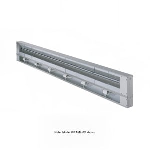 042-GRAML48 48" Maximum Watts Infrared Strip Warmer - Single Rod, (1) Remote Toggle Control, 120v