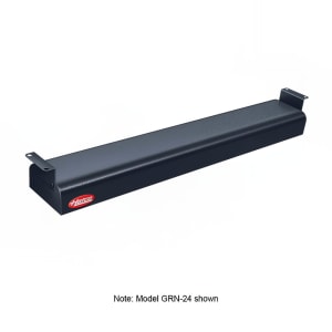 042-GRN48208BLACK 48" Narrow Infrared Strip Warmer - Single Rod, (1) Built In Toggle Control...