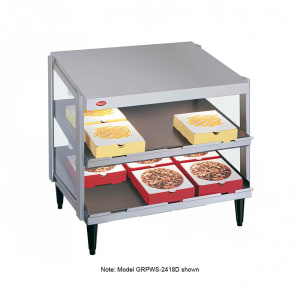 042-GRPWS4818D 48" Heated Pizza Merchandiser w/ 2 Levels, 120v