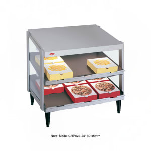 042-GRPWS2418T 24" Heated Pizza Merchandiser w/ 3 Levels, 120v