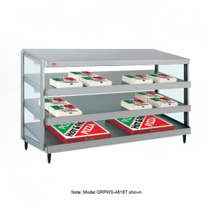 042-GRPWS4824T 48" Heated Pizza Merchandiser w/ 3 Levels, 120v/208 240v/1ph