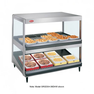 042-GRSDSH41DHW 41" Self Service Countertop Heated Display Shelf - (2) Shelves, 208v/1ph