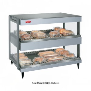 042-GRSDH60D240 60" Self Service Countertop Heated Display Shelf - (2) Shelves, 120/240v/1ph