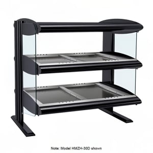 042-HZMH36D 39 9/10" Self Service Countertop Heated Display Shelf - (2) Shelves, 120v/208v/1...