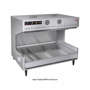 042-MPWS45 45 3/8" Multi-Product Warming Station w/ 6 Heat Elements, 120-208v/1ph