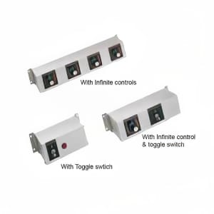 042-RMB14J 14" Remote Control Box w/ 3 Toggle Switch & 3 Lights for 208v/1ph