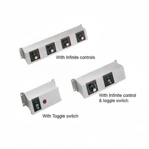 042-RMB14K 14" Remote Control Box w/ 3 Toggle Switch & 3 Lights for 240v/1ph
