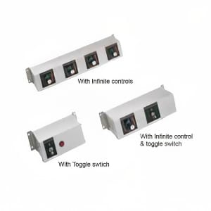 042-RMB7B Remote Control Enclosure w/ (2) Infinite Switches 