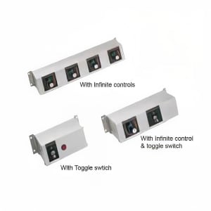 042-RMB14AM 14" Remote Control w/ Toggle, 2" Finite Switch & 2 Light, 208v/1ph