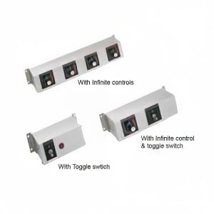 042-RMB7N 9" Remote Control Box w/ Toggle & Infinite Switch for 240v/1ph