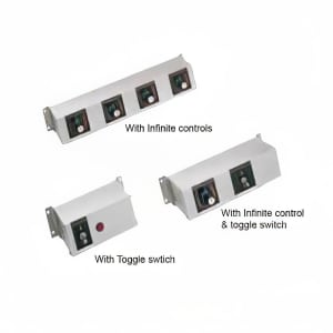 042-RMB14O 14" Remote Control w/ 2 Toggle & 2" Finite Switches for 120 V