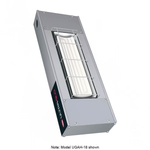 042-UGAH30120 30" High Watt Ceramic Strip Warmer - Single Tile, Built In Toggle Control, 120v